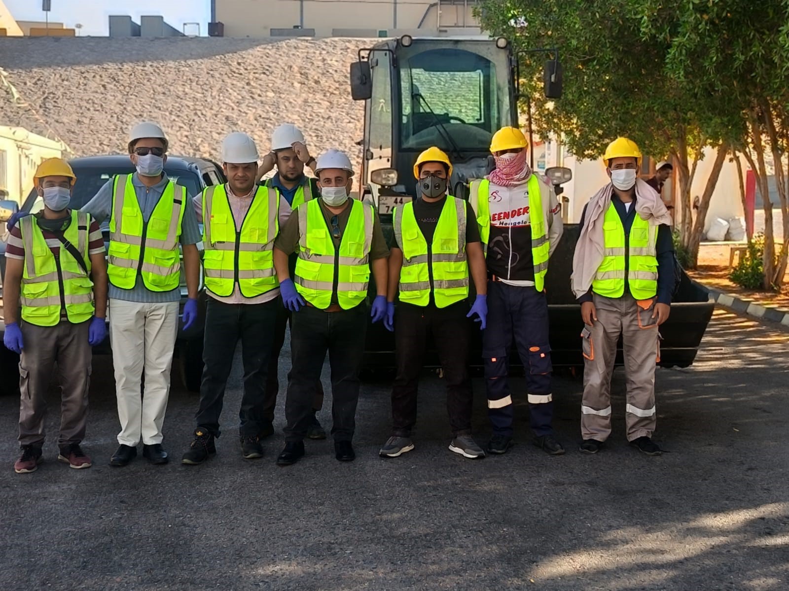 Aqaba Industrial Estate participates in the field environmental campaign to clean the southern industrial area