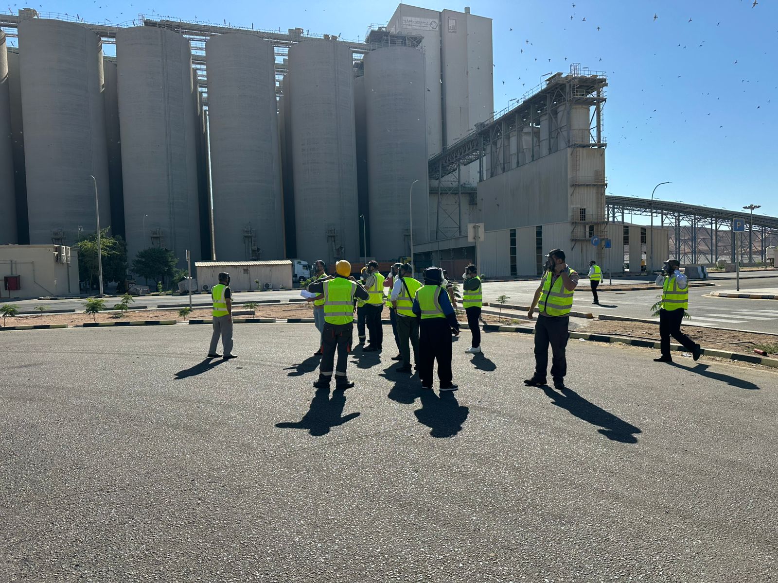 الصوامع والتموين تنفّذ تمرين محاكاة في صوامع العقبة وتحصل على تقييم "ممتاز" بنسبة 93%