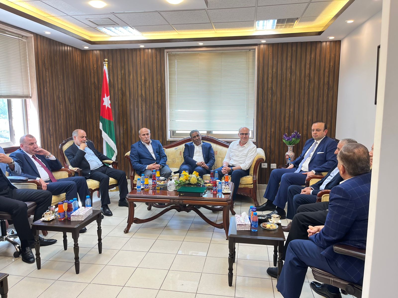 الشركة العامة الأردنية للصوامع والتموين تكرّم الدكتور أنور العجارمة تقديراً لجهوده ومسيرته في رئاسة مجلس الإدارة